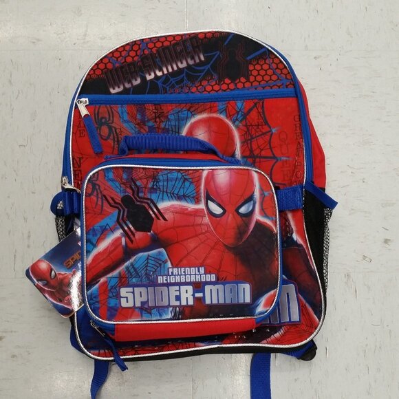 Spiderman Backpack Lunch Bag